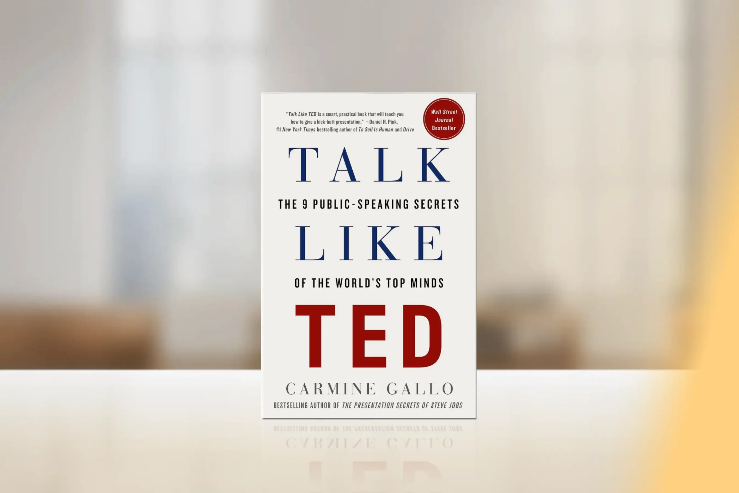 “Talk Like TED: The 9 Public-Speaking Secrets of the World's Top” by Carmine Gallo