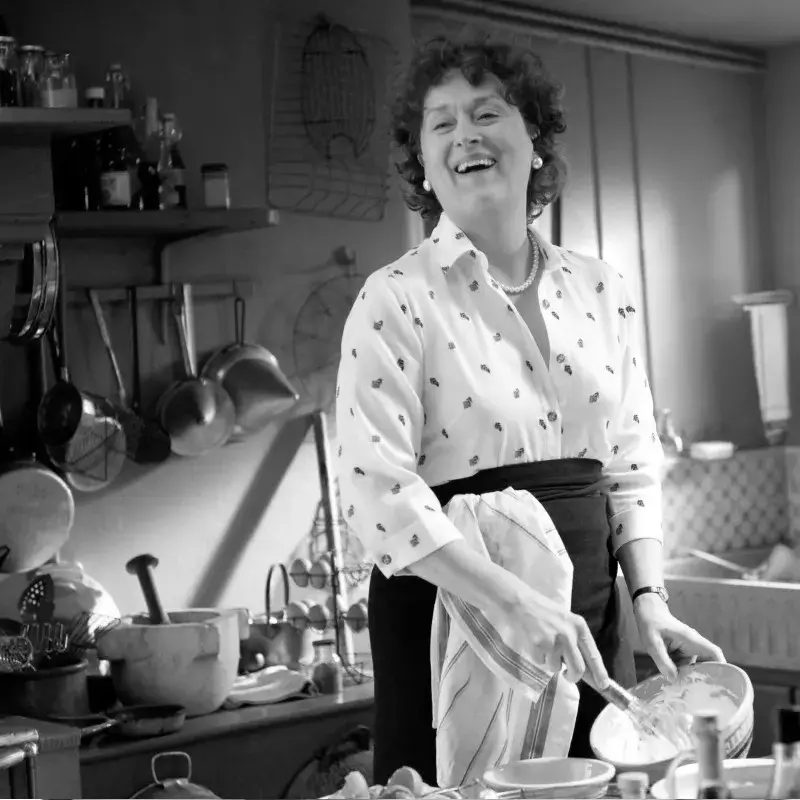 Julia Child Played by Meryl Streep
